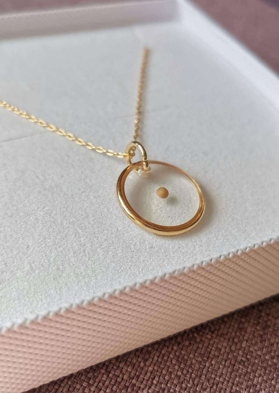 Real Mustard seed faith necklace on 14k gold filled or Gold plated chain. For Faith, Humble beginnings, fertility. Personalised jewellery