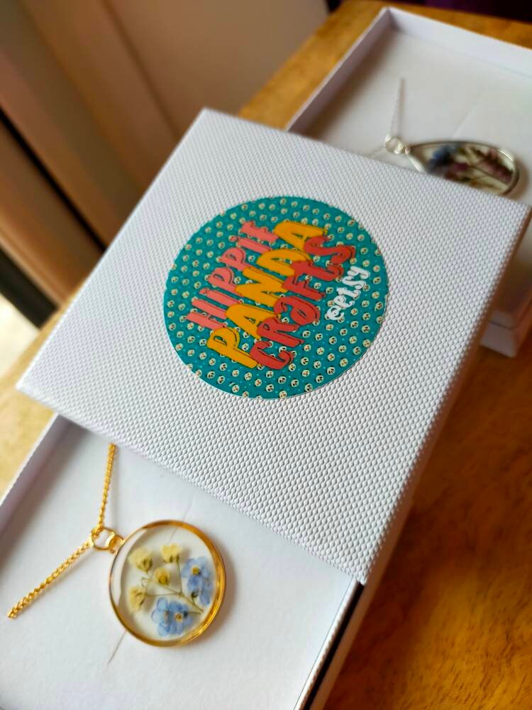 Valentines day necklace Personalised Real pressed rose terrarium flower pendant on 14k gold filled chain, June birth flowe.